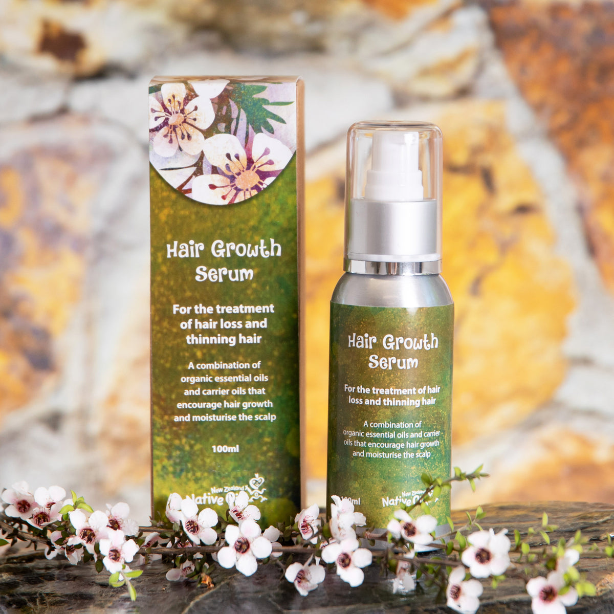 Hair Growth Serum 100ml – NZ Native Oils