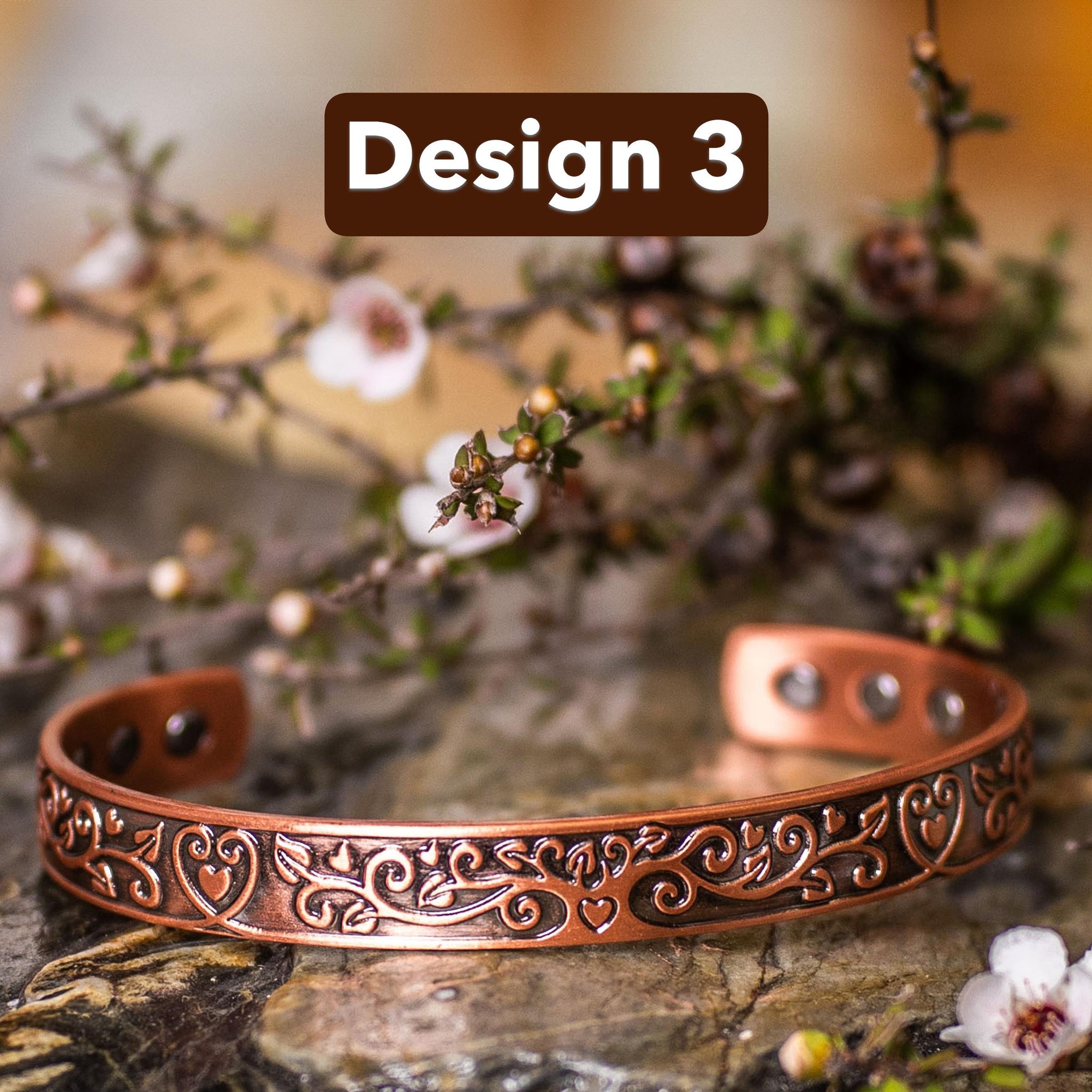 Healing Energy Magnetic 100% Copper Bracelet