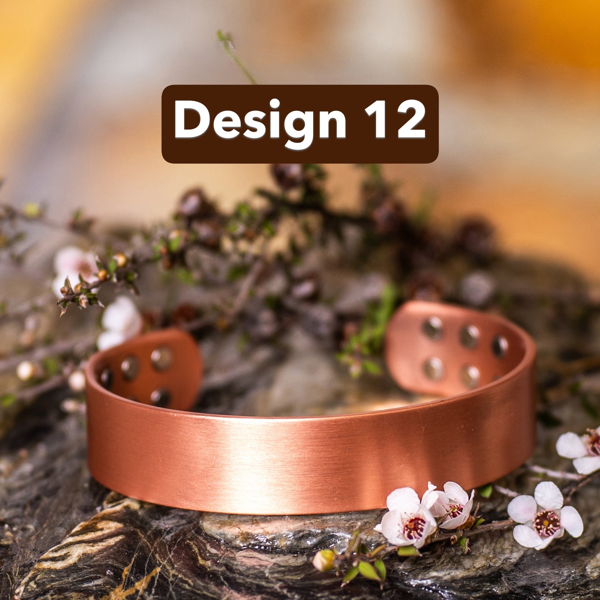 Healing Energy Magnetic 100% Copper Bracelet-NZ Native Oils Ltd