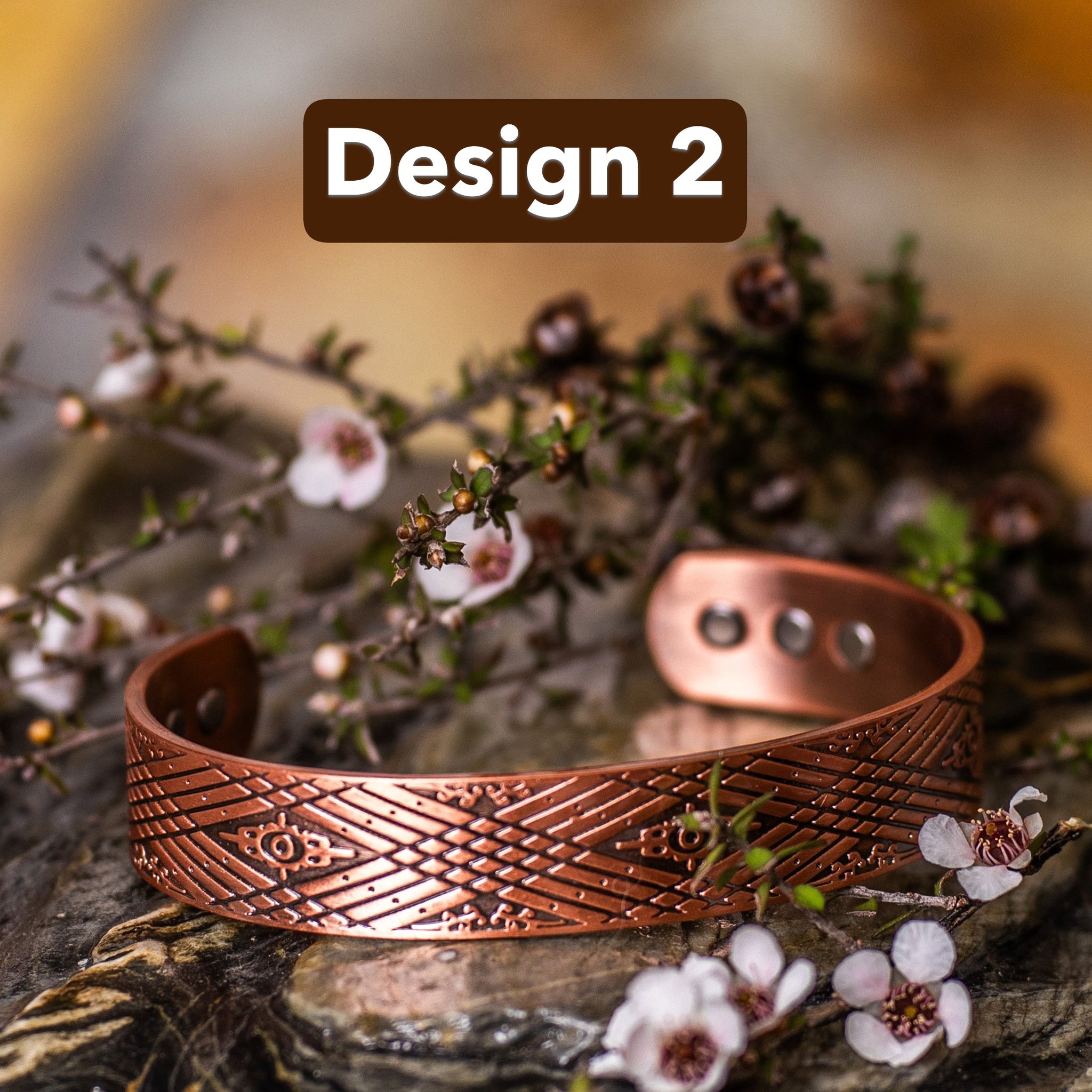 Healing Energy Magnetic 100% Copper Bracelet-NZ Native Oils Ltd