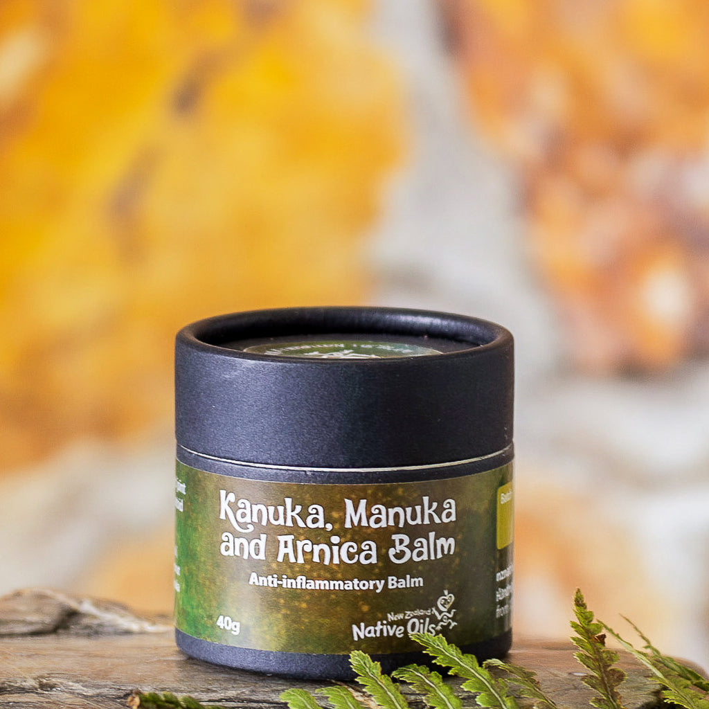 Kanuka, Manuka and Arnica Anti-Inflammatory Balm-NZ Native Oils Ltd