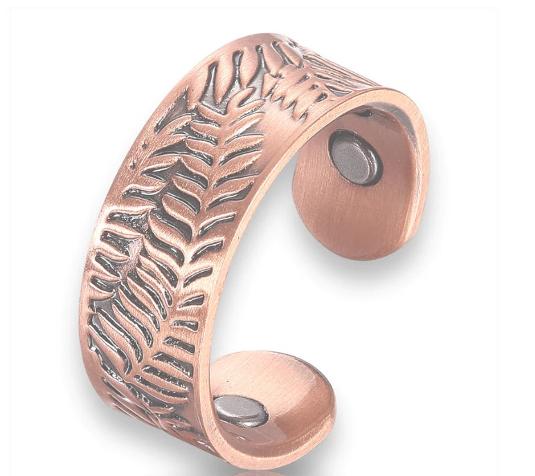 Healing Energy Magnetic 100% Copper Rings - Designed by Nita Henry-NZ Native Oils Ltd
