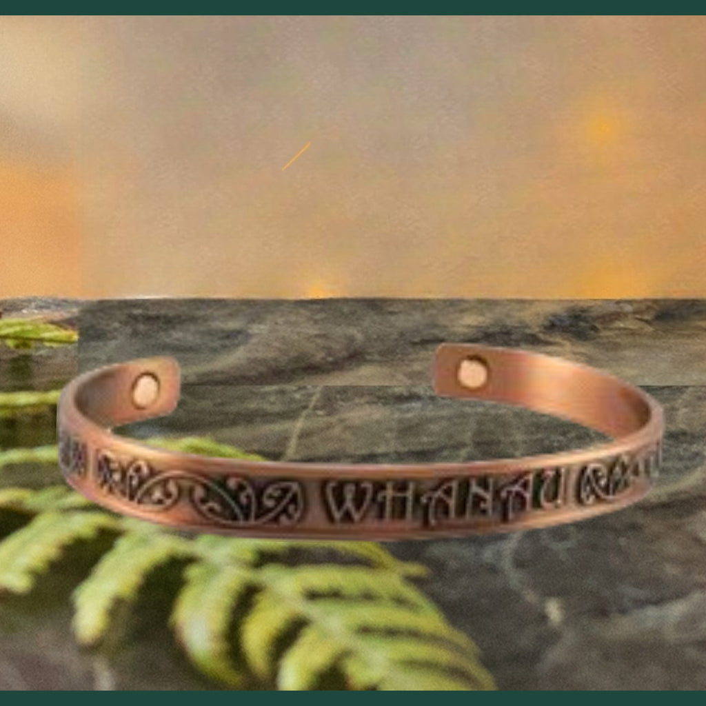 Healing Energy Magnetic 100% Copper Bracelet-NZ Native Oils Ltd
