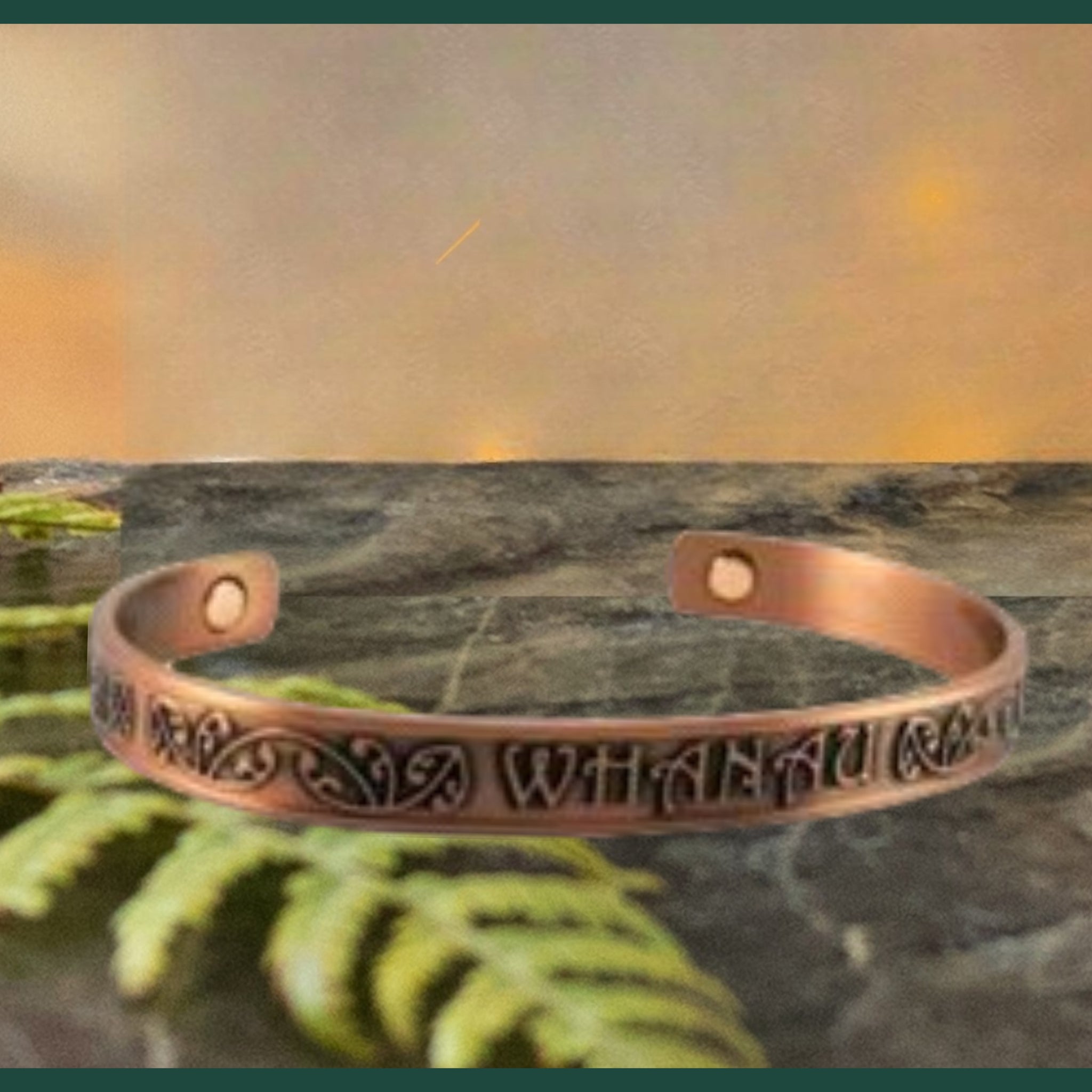 Healing Energy Magnetic 100% Copper Bracelet-NZ Native Oils Ltd