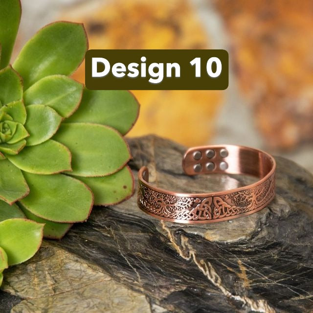 Healing Energy Magnetic 100% Copper Bracelet-NZ Native Oils Ltd
