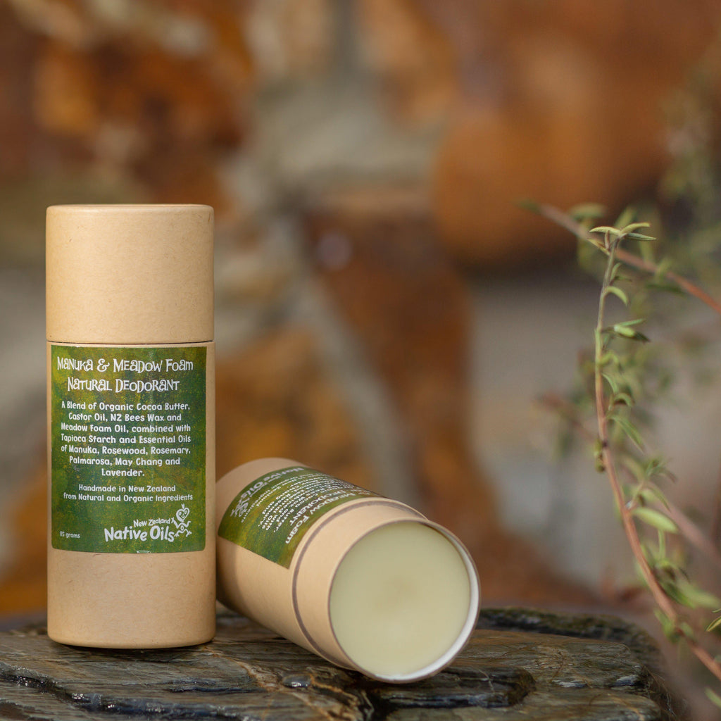Manuka and Meadow Foam Deodorant (Organic) 85g-NZ Native Oils Ltd