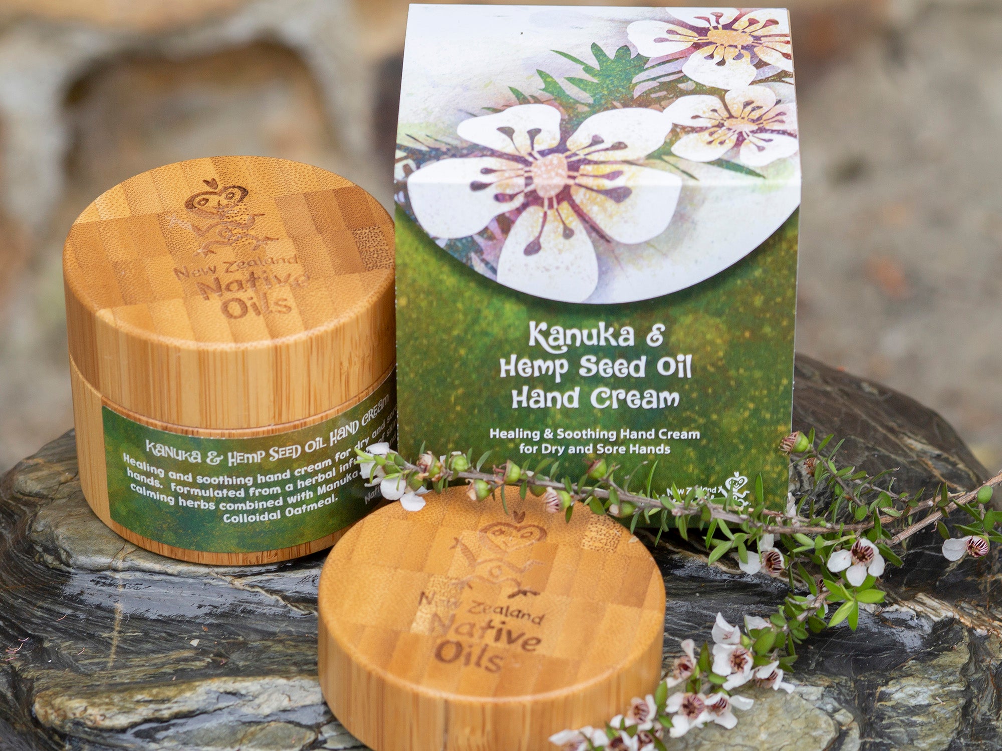 Kanuka and Hemp Seed Oil Hand Cream-NZ Native Oils Ltd
