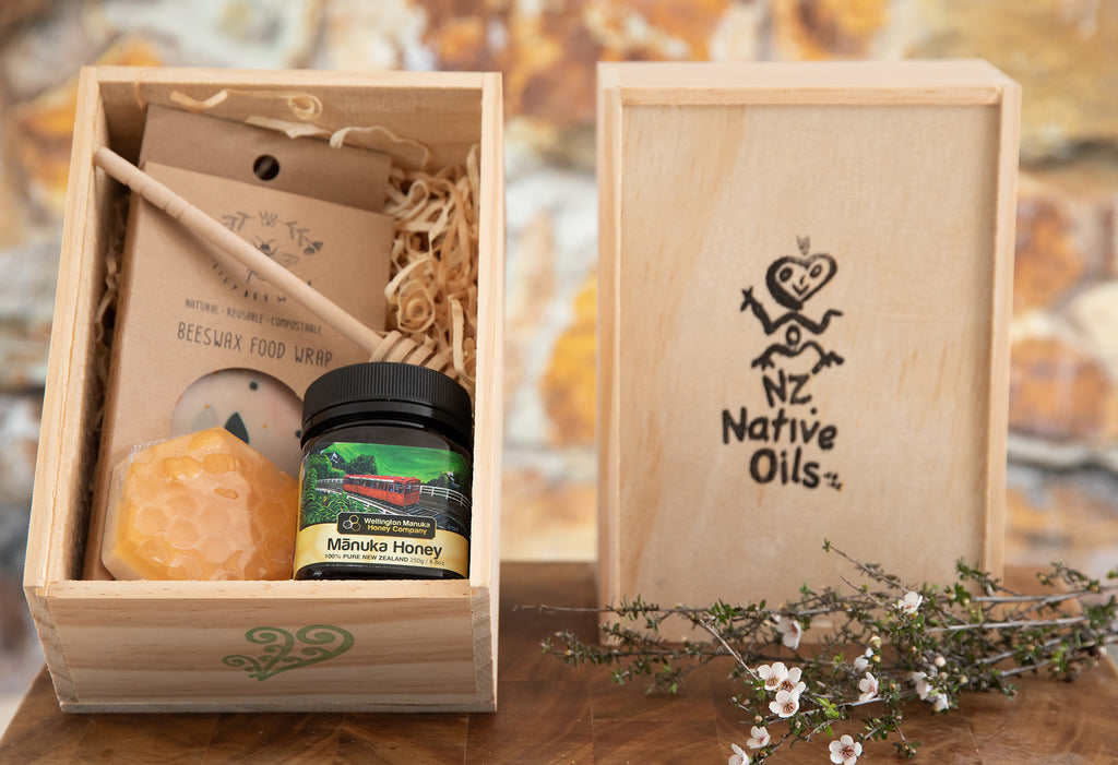 Raw Manuka Honey Gift Box-NZ Native Oils Ltd
