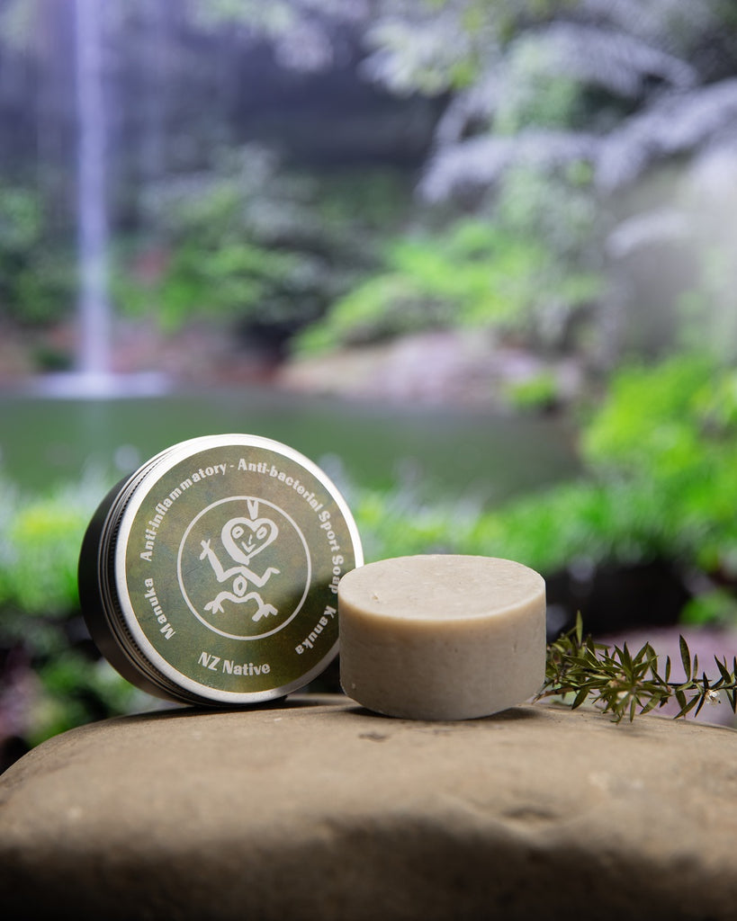 Sports & Travel Soap - Anti-Bacterial and Anti-Inflammatory-NZ Native Oils Ltd