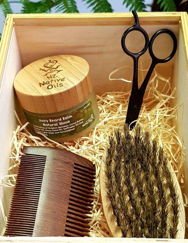 Men's Beard Grooming Kit-NZ Native Oils Ltd