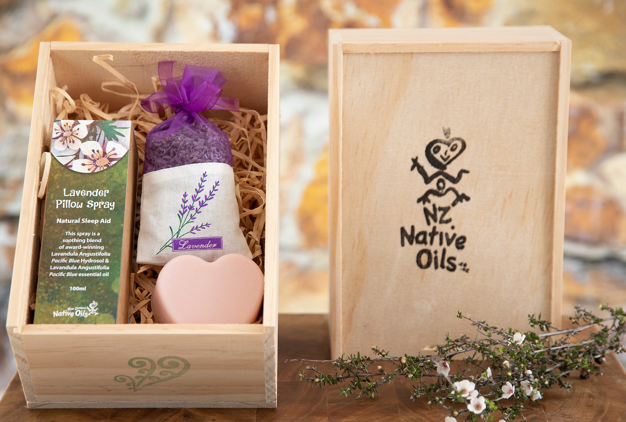 Lavender Gift Box-NZ Native Oils Ltd