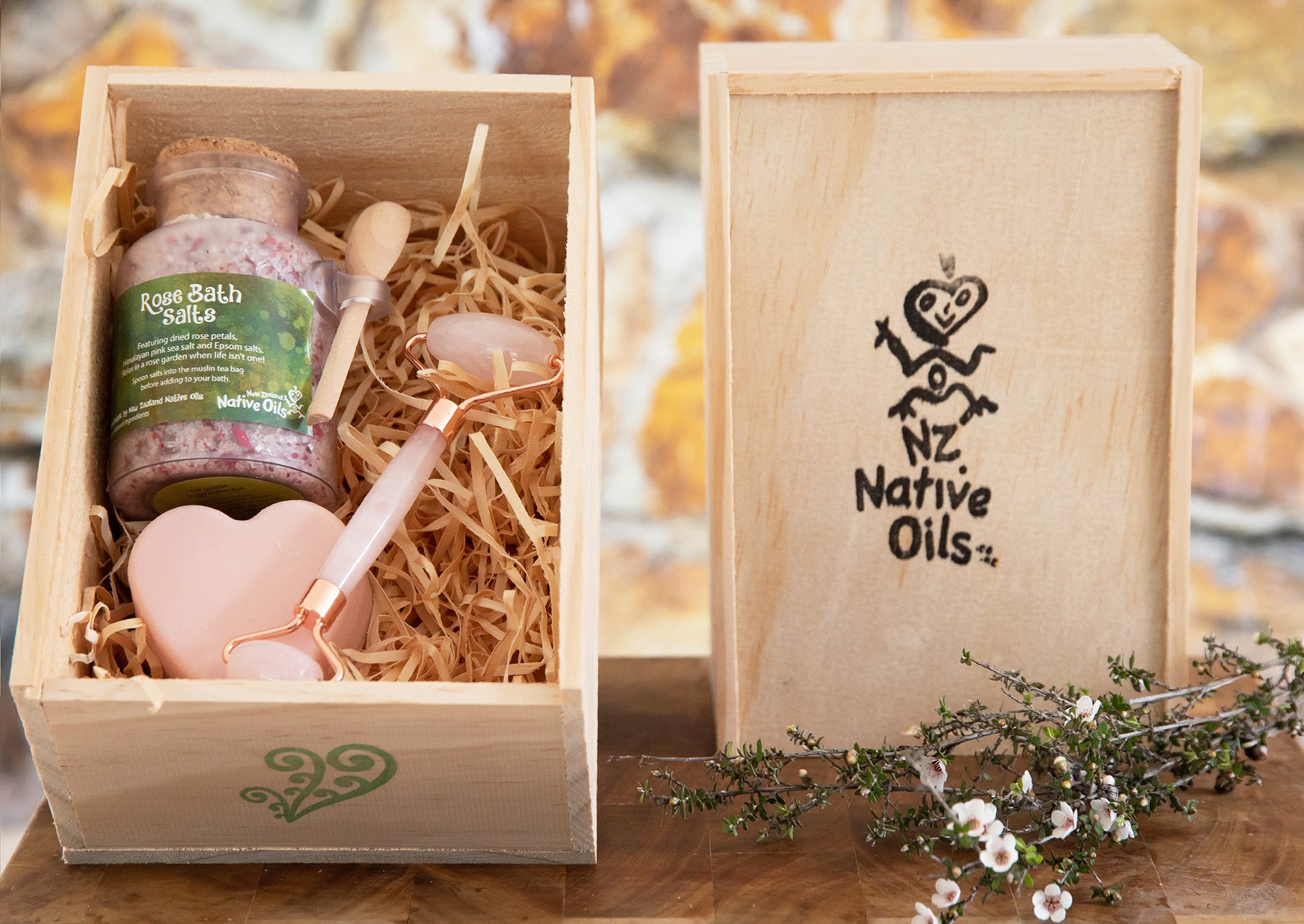 Rose Gift Box-NZ Native Oils Ltd