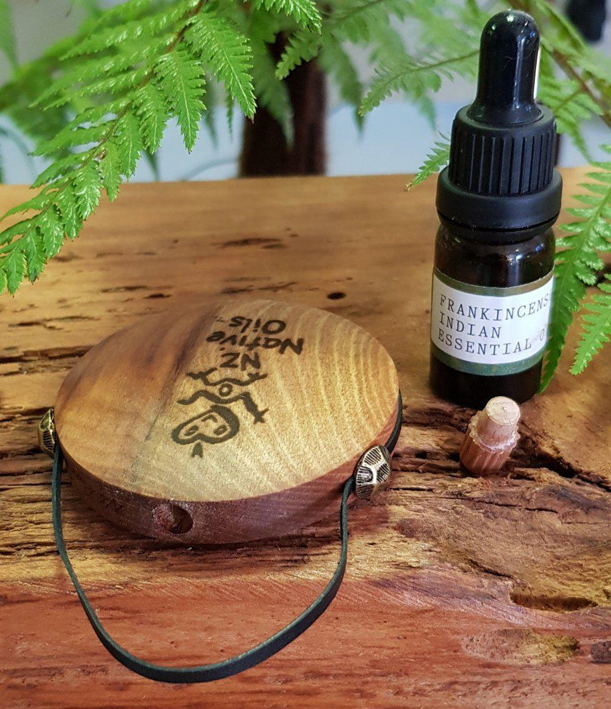 Aromatherapy Rimu Wood and Paua Shell Diffuser-NZ Native Oils Ltd